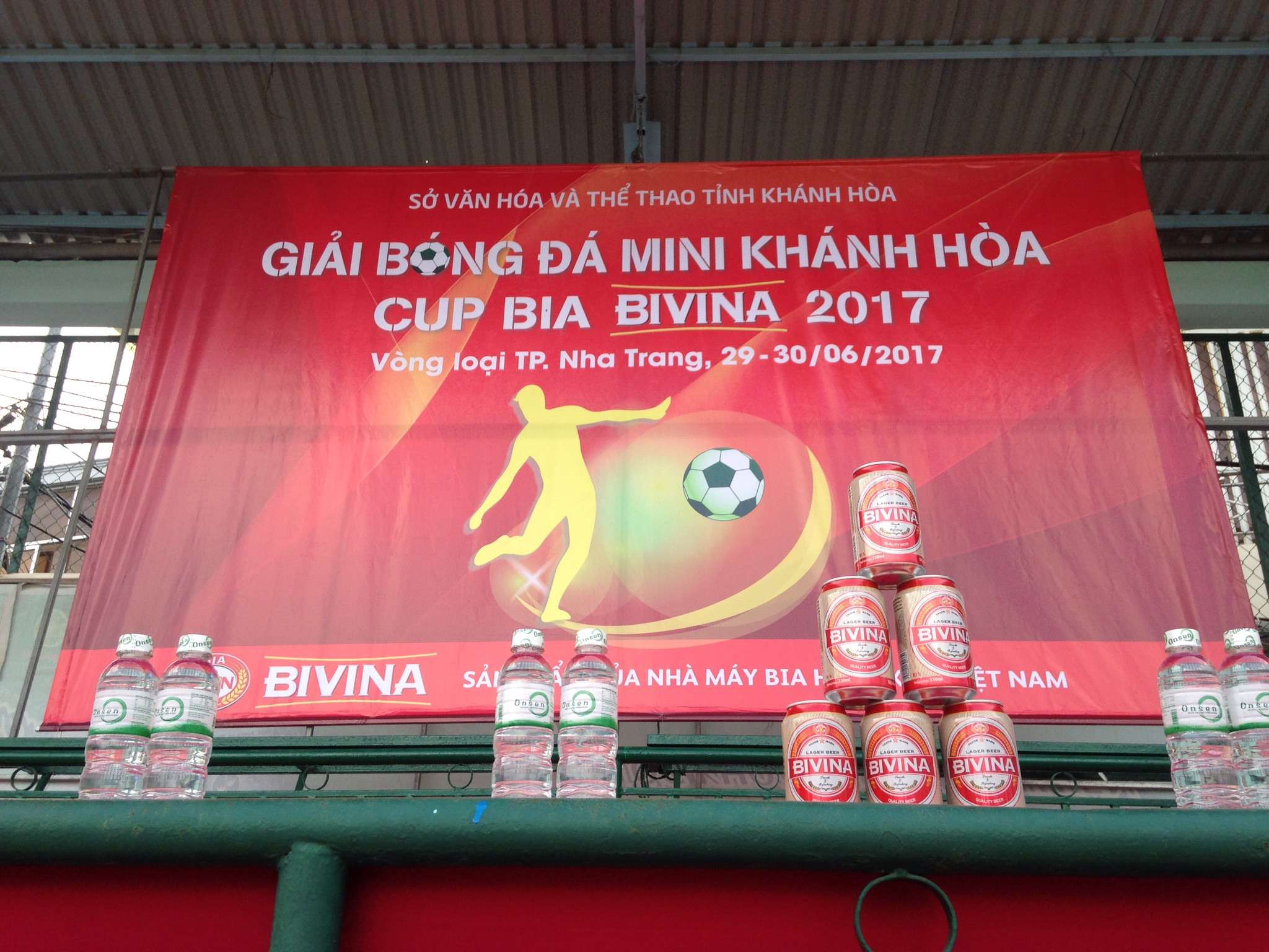 Công ty Cổ phần Onsen tài trợ giải bóng đá Tỉnh Khánh Hòa !